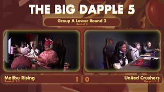 Big Dapple 5 Group Stage Round 3  Malibu Rising Vs United Crushers [upl. by Lehcor485]