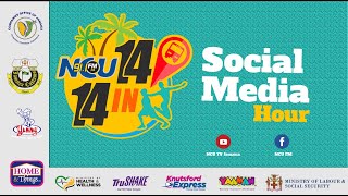 NCU Fm 14 in 14  Social Media Hour  July 25  AM [upl. by Obe]