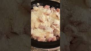 Crockpot Parmesan Garlic Chicken and Potatoes  Easy Crockpot Recipe [upl. by Ahseela]