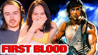 CHEERING amp CRYING watching First Blood 1982 Reaction FIRST TIME WATCHING [upl. by Linda]