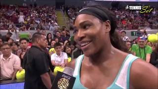 Serena Williams vs Kirsten Flipkens Highlights HD Manila IPTL 2014 [upl. by Patience]