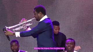 Nathaniel Bassey Ministering WorshipHisMajestyKingJesus 2024 Port Harcourt Edition [upl. by Llerrut]