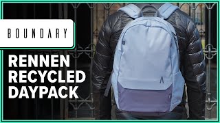 Boundary Supply Rennen Recycled Daypack Review 2 Weeks of Use [upl. by Almire]