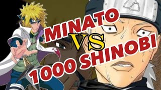 Minato vs 1000 Shinobi [upl. by Betsey]