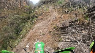 Trilha serra da canastra Kawasaki KLX450r [upl. by Sucramej]