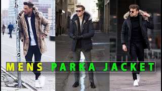 parka jacket men  parka jacket outfit  how to style a parka jacket shorts [upl. by Iverson]