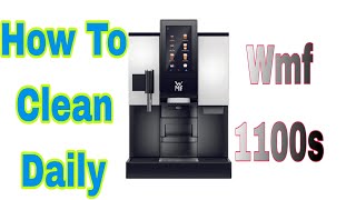 wmf 1100s How To Clean  wmf 1100s  coffee culture [upl. by Sandon]