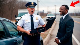 Cop Illegally Opens Black Mans Briefcase Turns Pale Upon Discovering Career Ending Documents [upl. by Lynd634]