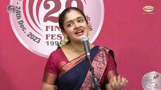 Spoorthi Rao Vocal Concert  Mudhras 29th Fine Arts Festival [upl. by Nna477]