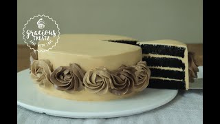 Eggless Moist Mocha Cake [upl. by Waldner251]