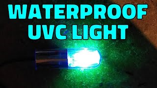 Waterproof germicidal light teardown  with schematic [upl. by Aerdma]