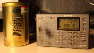 Sunstech RPDS800 TECSUN PL380 Shortwave reception 10 frequencies [upl. by Hays409]