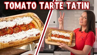 Tomato Tarte Provençale – Tomato Tart Tatin [upl. by Olnton894]