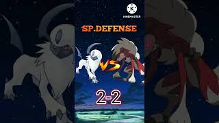 absol vs lycanroc 🤯  who will win [upl. by Ardaed221]