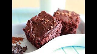 Come fare i brownies videoricette di dolci veloci [upl. by Stich]