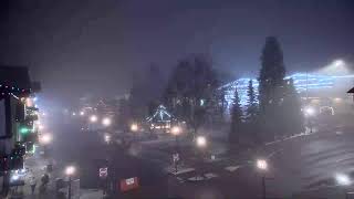 Leavenworth Washington Live Webcam from Kris Kringl [upl. by Atinid]