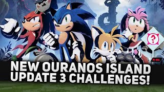 Sonic Frontiers  All Ouranos Island Challenges Guide Update 3 [upl. by Eceinart725]