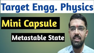 Metastable State in very short aktu physics trendingvideo virultopic lalitsir egway [upl. by Yelloh]