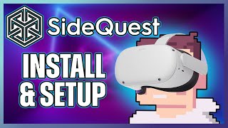 How To Sideload Games Using SideQuest Oculus Quest 1amp2 Tutorial [upl. by Ahsac]