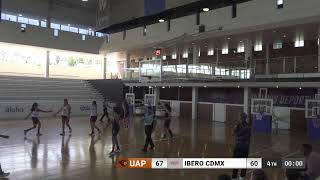 BASQUETBOL FEMENIL UAP VS IBERO CDMX [upl. by Oberheim]