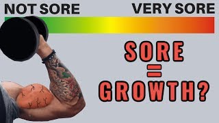 Does Muscle Soreness Mean Muscle Growth quotDOMSquot Explained [upl. by Sibel251]