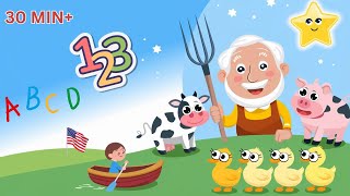 30 Minutes of Fun Nursery Rhymes amp Learning Songs for Preschoolers  Kids Smart Learning [upl. by Tlok]