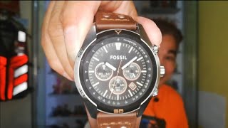 Fossil CH2891mens watch battery replacement sr621364 [upl. by Derina]