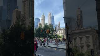 EPIC 😱‼️Iconic Freedom Tower seen from Federal Plaza shorts nyc fyp viralvideo freedom [upl. by Madlin710]