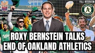 Former Oakland Athletics Play by Play Voice Roxy Bernstein talks the End of Oakland Athletics amp MORE [upl. by Oppen]