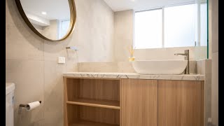 Apartment bathroom renovation in Woolloomooloo [upl. by Leisha]