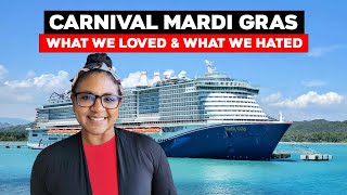 Carnival Mardi Gras What We Loved And What We Hated [upl. by Willamina183]