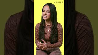 Becky G explains quotLa Netaquot music verified beckyg [upl. by Almat]