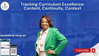 Tracking Excellence Revising Curriculum and StudentFaculty Success Snapshot 164 [upl. by Malynda509]