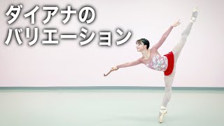 【バレエ】プロバレリーナがダイアナのバリエーションを踊ってみた💕🩰 PRO BALLERINA DANCES DIANA VARIATION [upl. by Granlund]