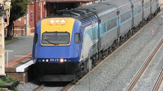 1082024 Northbound XPT at Wangaratta  Vic Spotters [upl. by Yejus]