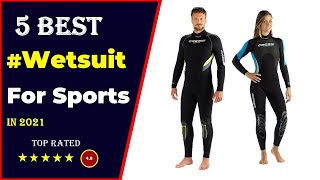 ✅ Top 5 Best Wetsuit For Scuba DivingSwimming 2021 Tested amp Reviewed [upl. by Ettennat]