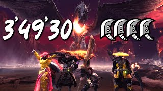 349quot30 Fatalis  4P Greatsword Heroics Freestyle  MHWI Fade to Black PC [upl. by Ormond]