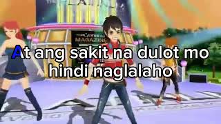 Walking in the Rain Songamplyrics Tagalog version by Sherwin baron [upl. by Germain]