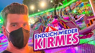 Endlich wieder Kirmes Kurzbesuch  Nikolauskirmes 2021 in Eupen B  FunVlog 250 [upl. by Idalina492]