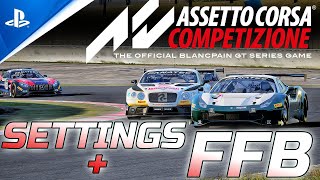 The BEST Assetto Corsa Competizione PS5 Settings And Force Feedback [upl. by Lenka]