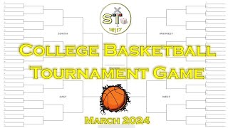 Sidetracks BGC College Basketball Tournament Game  2024 [upl. by Benco]