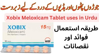 xobix tablet uses in Urdu  how to use xobix 15 mg  Meloxicam tablet [upl. by Yesnil]