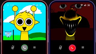 Incredibox Sprunki are calling and trying to scare Who will be scared [upl. by Amo]