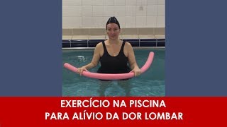 Exercício na Piscina para Alívio da Dor Lombar [upl. by Gulgee117]