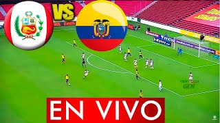 PERÚ vs ECUADOR EN VIVO🔴HOYELIMINATORIAS RUMBO AL MUNDIAL 2026🏐CONOCE AQUI👇HORACANAL DE TRANSMISIÓN [upl. by Brunk316]