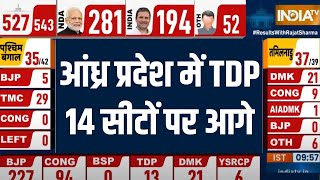 LokSabha Election Result 2024 आंध्र प्रदेश में TDP 14 सीटों पर आगे  Result With Rajat Sharma [upl. by Jilly798]