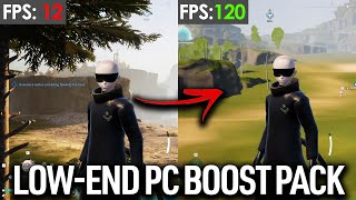 FPS BOOST PACK for PALWORLD  Increase FPS boost performance LowEnd PC [upl. by Maitund]