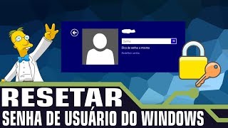 COMO RESETAR SENHA DE USUÁRIO DO WINDOWS [upl. by Franklyn]