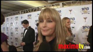 BO DEREK Still a 10 Interview at Night Of 100 Stars 2010 [upl. by Laersi]