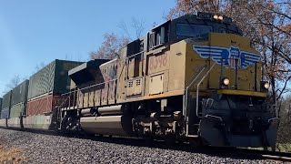 Awesome K5HL UP 8398 Leads ISAYCX through Kinmundy IL [upl. by Crean485]